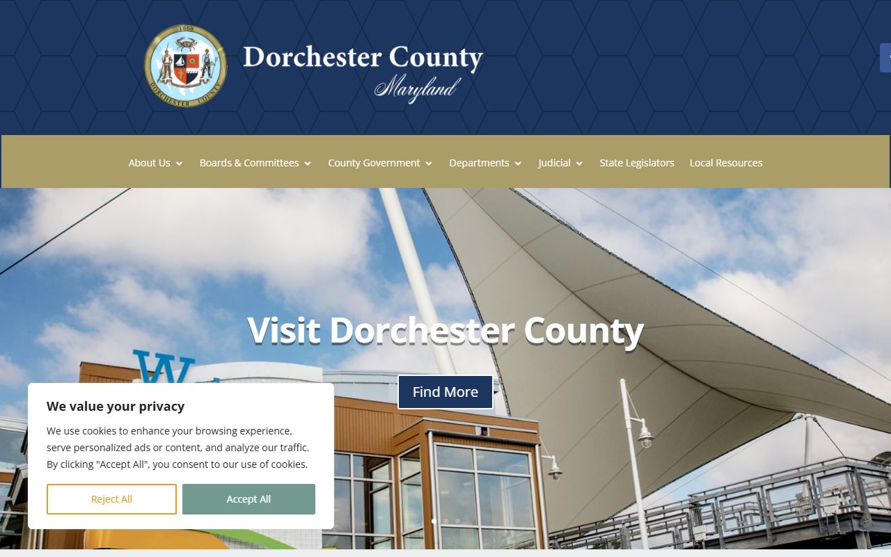 Dorchester County government website